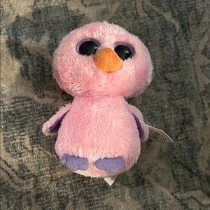 Ty Beanie Boos Posy the Pink Chick